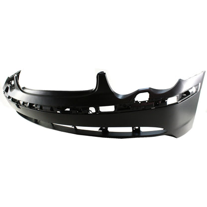 Primed Front Bumper Cover 51117042706 BM1000147 Replacement For BMW 745Li 2002 2003 2004 2005 with Fog Lamp Holes Primed