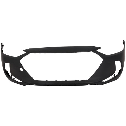 Primed Bumper Cover Fascia Front 86510F2000 HY1000214 Replacement For Hyundai Elantra 2017 2018 Primed