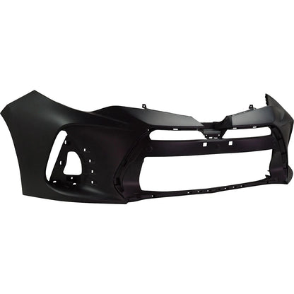Primed Bumper Cover Front 5211903908 TO1000424 Replacement For Toyota Corolla 2017 2018 2019 Sedan 50th Anniv Edition SE and XSE Primed