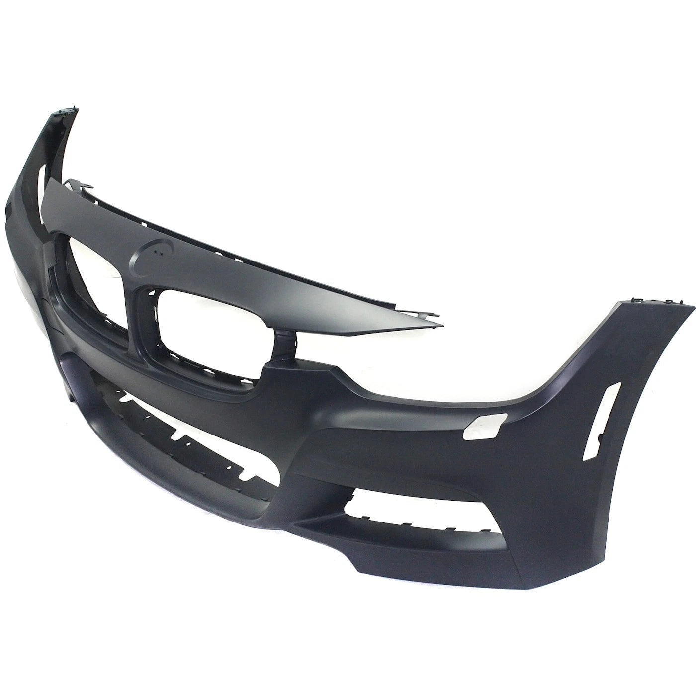 Primed Front Bumper Cover 51118067957 BM1000290 Replacement For BMW 328i 2013-2016 Replacement For BMW 320i 2013-2018 Primed with Fog Lamp Holes