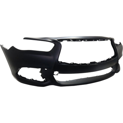 Primed Front Bumper Cover Primed 620229NC0H IN1000273 Replacement For Infiniti QX60 2016 2017 2018 2019 2020