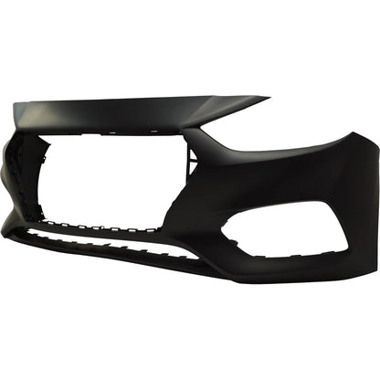 Primed Primed Bumper Cover Fascia Front Sedan HY1000224 86511J0000 Replacement For Hyundai Accent 2018 2019 2020 2021 2022