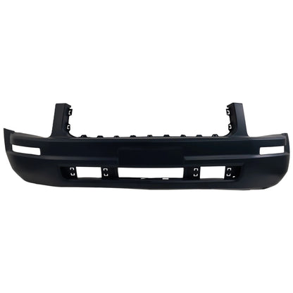 Primed Front Bumper Cover 5R3Z17D957AAA FO1000574 Replacement For Ford Mustang 2005 2006 2007 2008 2009 Base with Pony Package Primed
