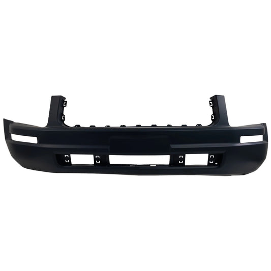 Primed Front Bumper Cover 5R3Z17D957AAA FO1000574 Replacement For Ford Mustang 2005 2006 2007 2008 2009 Base with Pony Package Primed