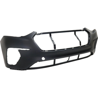Primed Bumper Cover Fascia Front Upper 86511B8AA0 HY1000216 Replacement For Hyundai Santa Fe XL 2017 2018 2019 Primed