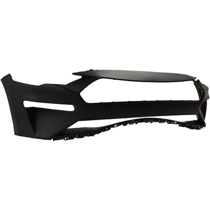 Primed Bumper Cover Fascia Front JR3Z17D957CAPTM FO1000745 Replacement For Ford Mustang 2018 2019 2020 2021 2022 2023 Primed