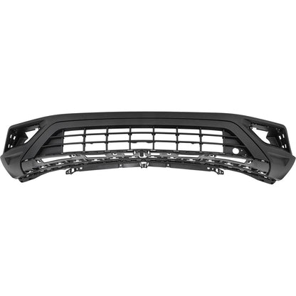 Primed Front Lower Bumper Cover Fascia 3CN805903A9B9 VW1015103 Replacement For Volkswagen Atlas 2018 2019 2020 Block Heater Holes Primed