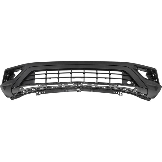 Primed Front Lower Bumper Cover Fascia 3CN805903A9B9 VW1015103 Replacement For Volkswagen Atlas 2018 2019 2020 Block Heater Holes Primed