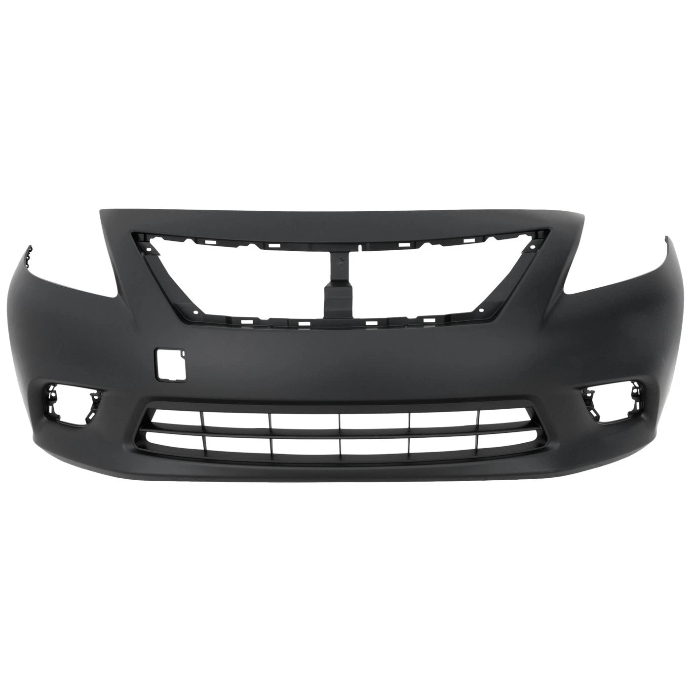 Primed Front Bumper Cover NI1000284 FBM223BA0H Replacement For Nissan Versa 2012 2013 2014 Primed