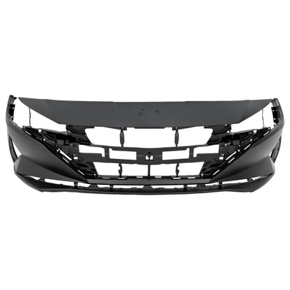 Primed Bumper Cover Fascia Front 86511AB000 HY1000246 Replacement For Hyundai Elantra 2021 2022 2023 Primed