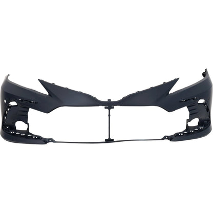 Primed Bumper Cover Fascia 521190X956 TO1000467 Replacement For Toyota Camry 2021 2022 2023 2024 Front Primed XLE/Hybrid XLE Model