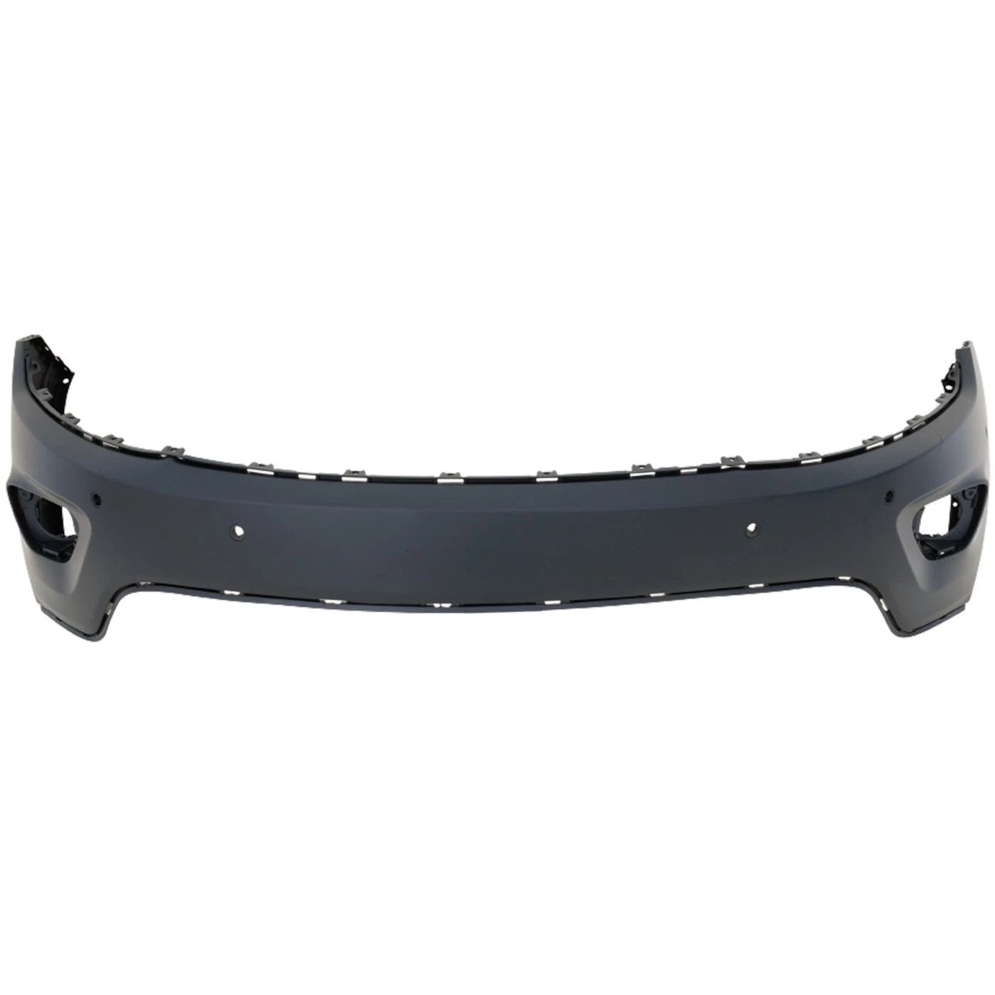 Primed Front Upper Bumper Cover 68214172AA CH1014109 Replacement For Jeep Grand Cherokee 2014 2015 with Fog Lamp Holes Primed