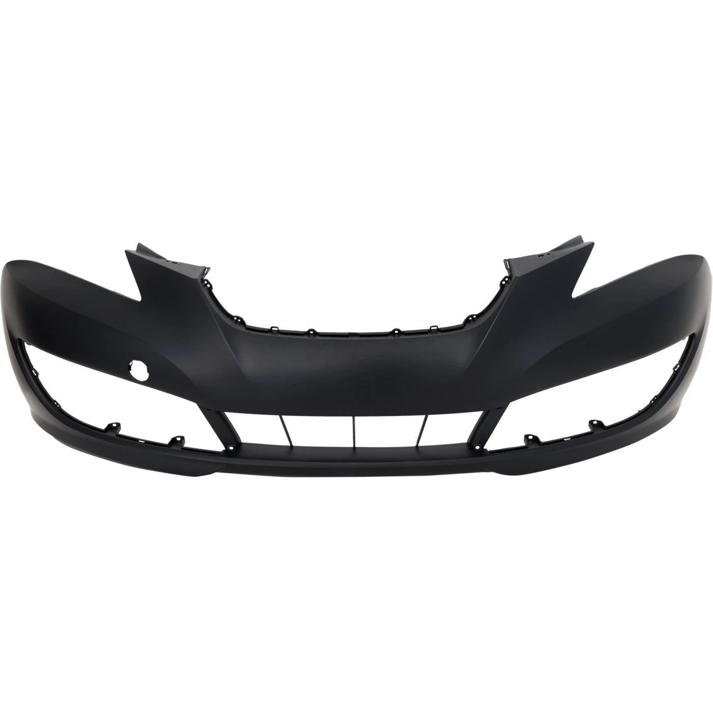 Primed Front Bumper Cover 865112M000 HY1000180 Replacement For Hyundai Genesis 2010 2011 2012 Coupe With Fog Light Holes Primed