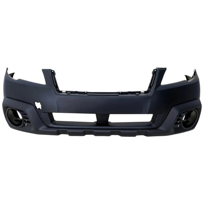 Primed Front Bumper Cover 57704AJ12A SU1000169 Replacement For Subaru Outback 2013 2014 Upper Primed Lower Textured
