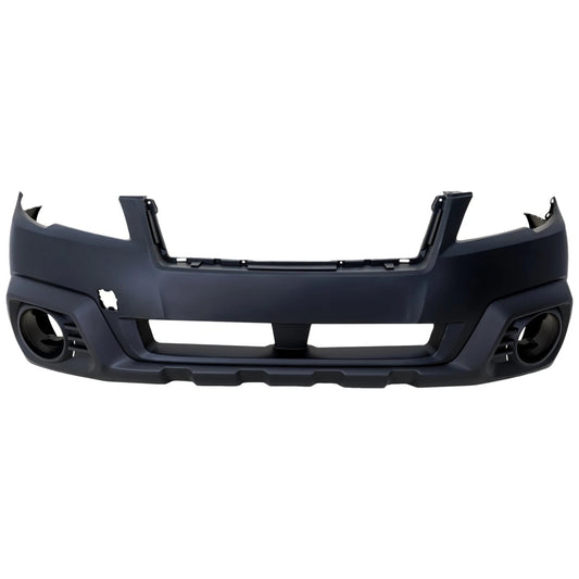 Primed Front Bumper Cover 57704AJ12A SU1000169 Replacement For Subaru Outback 2013 2014 Upper Primed Lower Textured