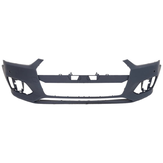 Primed Bumper Cover Fascia Front 8W6807065BGRU AU1000281 Replacement For Audi A5 Quattro Sportback 2018 2019 Primed