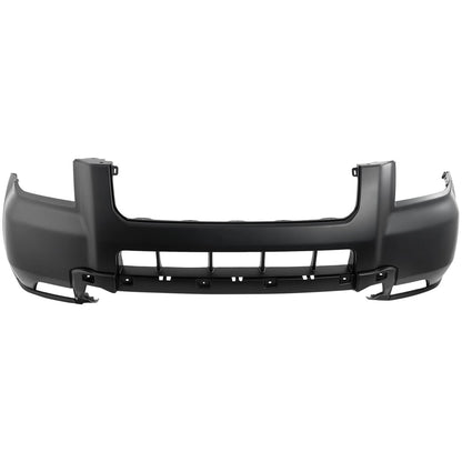 Primed Front Bumper Cover 04711S9VA92ZZ HO1000240 Replacement For Honda Pilot 2006 2007 2008 With Fog Lamp Holes Primed