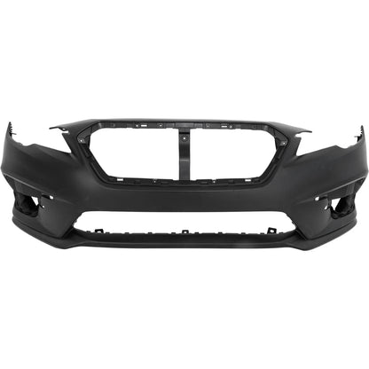 Primed Bumper Cover Fascia 57704AL20A SU1000186 Replacement For Subaru Legacy 2018 2019 Front Primed