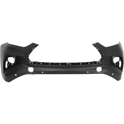 Primed Bumper Cover 521190E951 TO1000463 Replacement For Toyota Highlander 2020 2021 2022 2023 Front Primed