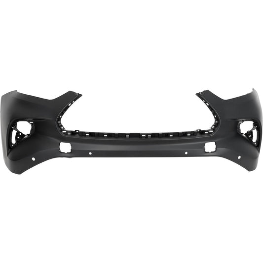 Primed Bumper Cover 521190E951 TO1000463 Replacement For Toyota Highlander 2020 2021 2022 2023 Front Primed