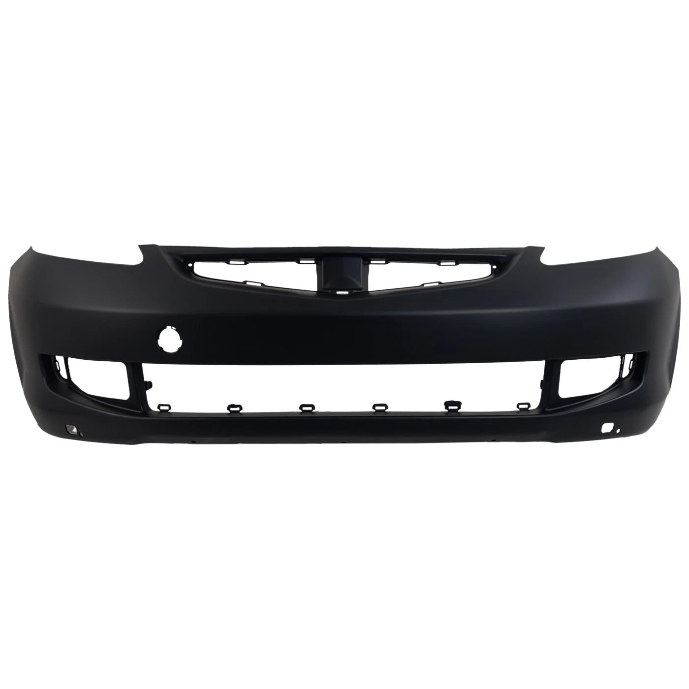 Primed Front Bumper Cover 04711SLNA81ZZ HO1000249 Replacement For Honda Fit 2007-2008 with Fog Lamp Holes Primed