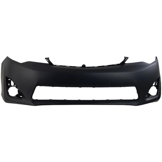 Primed Front Bumper Cover 5211906974 TO1000378 Replacement For Toyota Camry 2012 2013 2014 L LE XLE Hybrid Primed