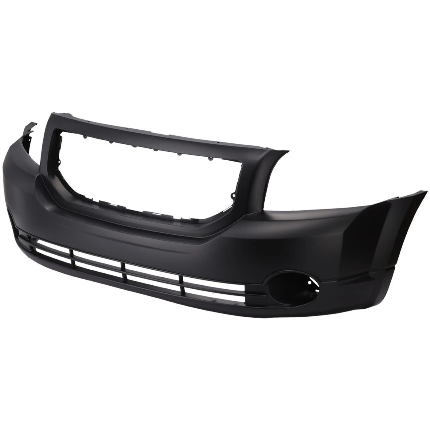 Primed Front Bumper Cover 5183394AE CH1000870 Replacement For Dodge Caliber 2007 2008 2009 2010 2011 2012 with Fog Lamp Holes Primed