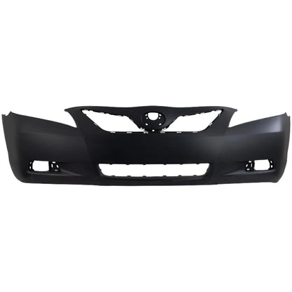 Primed Front Bumper Cover 5211906919 TO1000329 Replacement For Toyota Camry 2007 2008 2009 BASE CE LE XLE Hybrid USA Built Primed