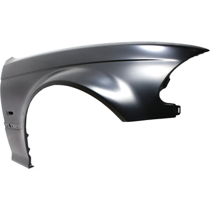 Primed Fender Replacement For BMW 323i 1999 2000 Front Passenger Side 4-Door Sedan 41358240406 BM1241122