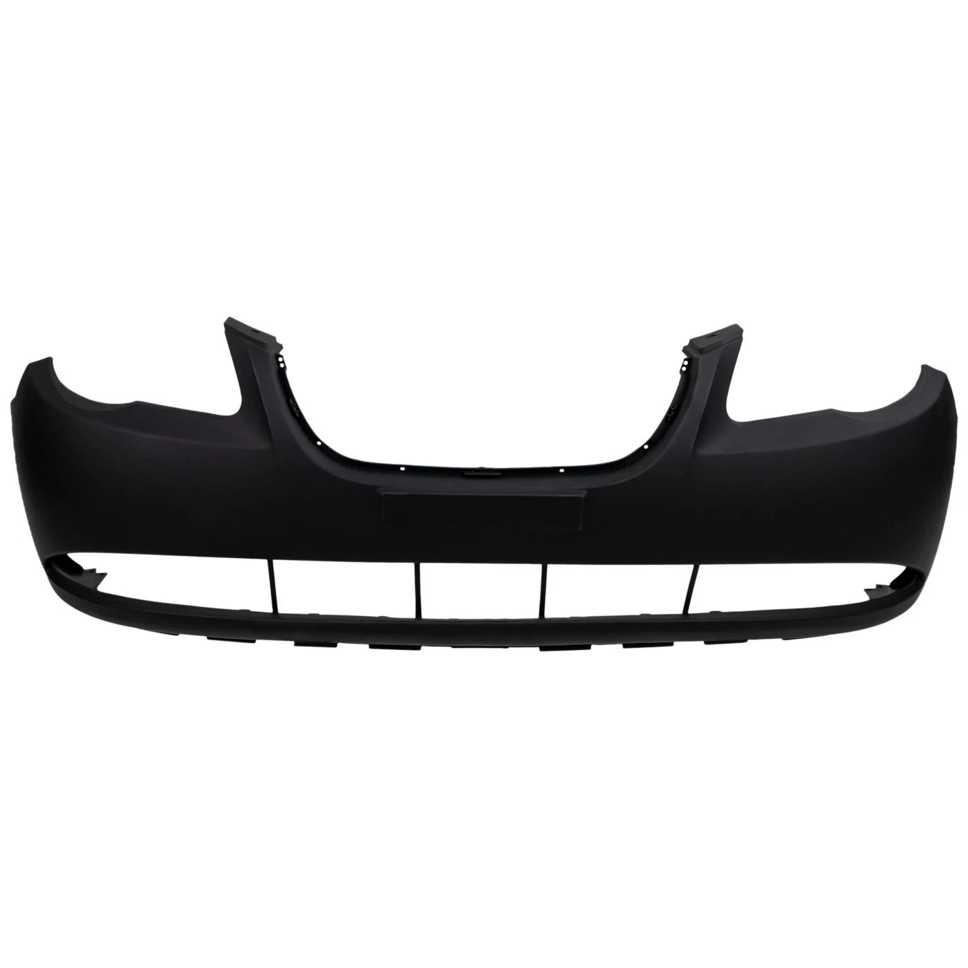 Primed Front Bumper Cover 865112H000 HY1000167 Replacement For Hyundai Elantra 2007 2008 2009 2010 Sedan With Fog Lamp Holes Primed