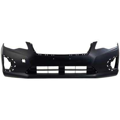 Primed Front Bumper Cover Primed 57704FJ003 SU1000168 Replacement For Subaru Impreza 2012 2013 2014 Sedan Hatchback