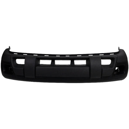 Primed Front Bumper Cover 88937047 GM1000639 Replacement For Chevy Trailblazer 2002 2003 2004 2005 2006 2007 with Fog Lamp Holes Primed