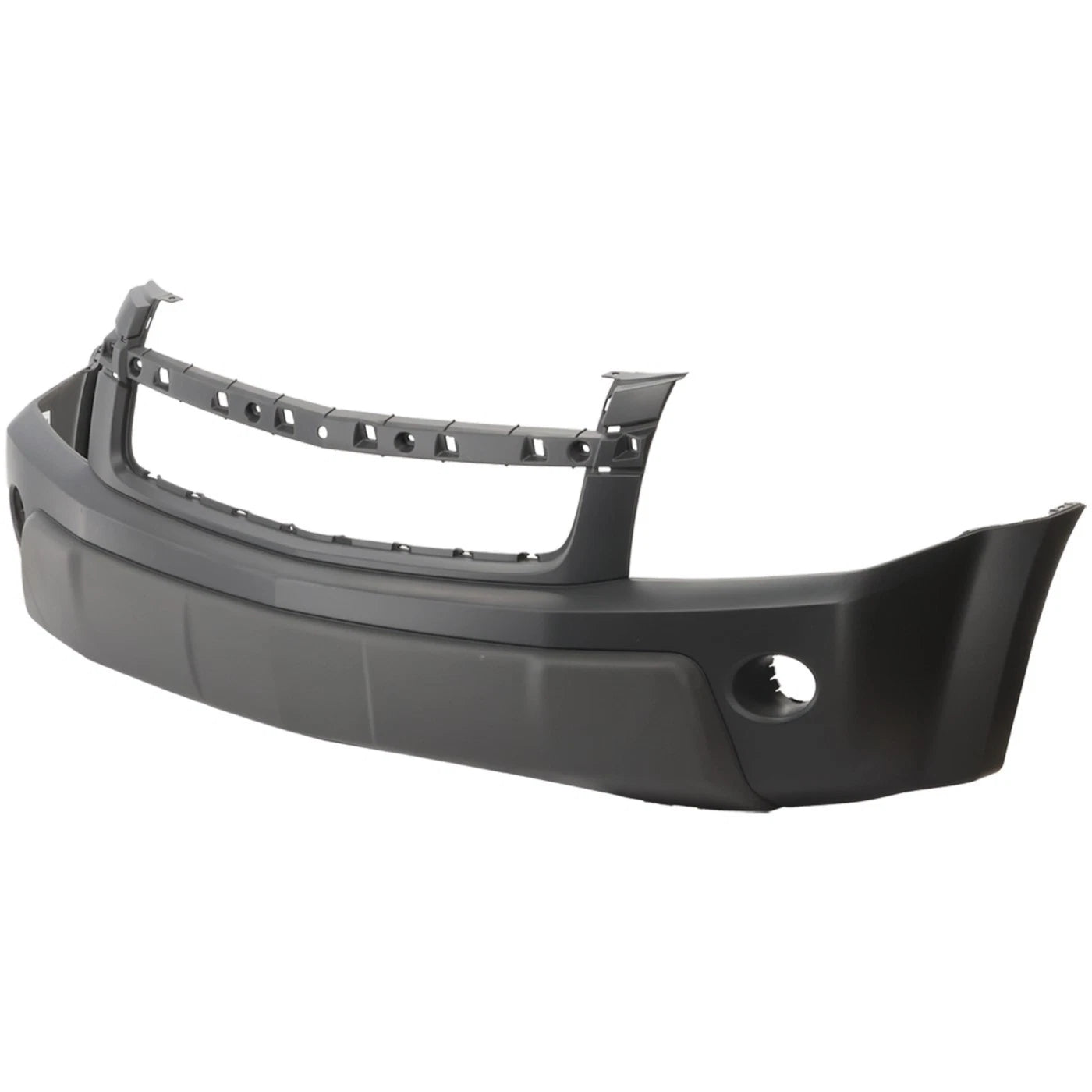 Primed Front Bumper Cover 12335874 GM1000726 Replacement For Chevy Equinox 2005 2006 with Fog Lamp Holes Primed