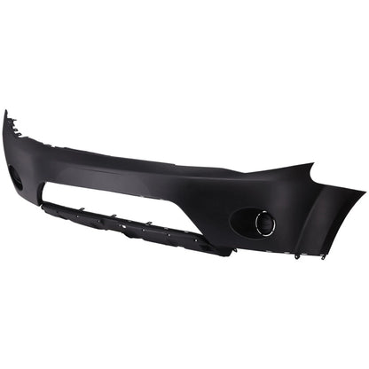 Primed Front Bumper Cover 6400B824 MI1000322 Replacement For Mitsubishi Outlander 2007 2008 2009 Primed with Fog Light Holes