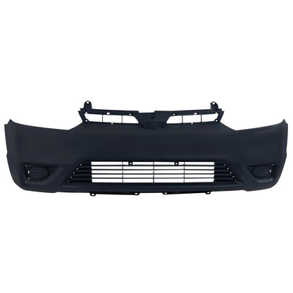 Primed Front Bumper Cover 04711SVAA90ZZ HO1000237 Replacement For Honda Civic 2006 2007 2008 Coupe Primed