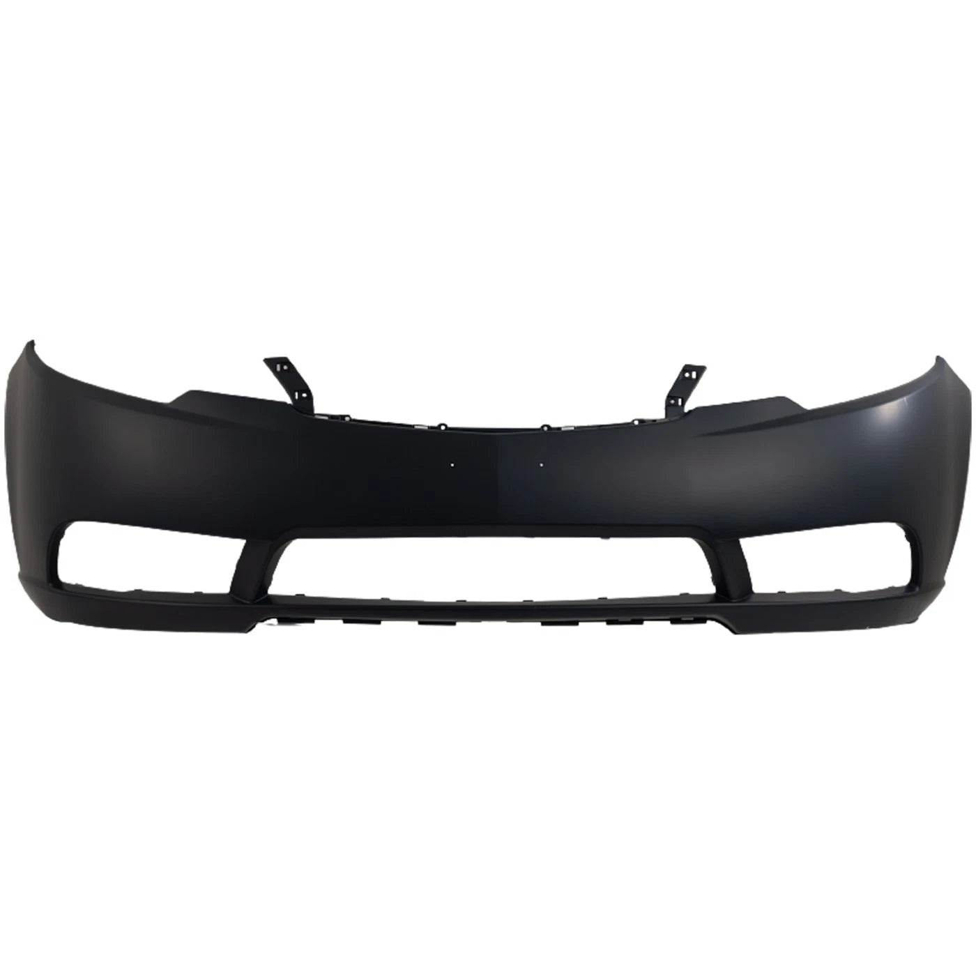 Primed Front Bumper Cover 865111M000 KI1000145 Replacement For Kia Forte 2010 2011 2012 2013 with Fog Lamp Holes Primed