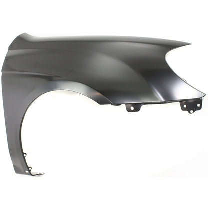 Primed Fender Replacement For Kia Spectra 2007 2008 2009 Front Passenger Side SX with Body Side Moulding 663212F020 KI1241126
