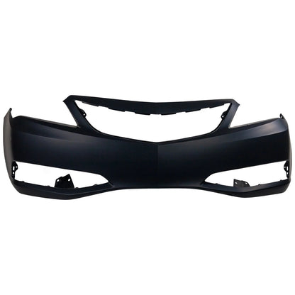 Primed Front Bumper Cover 04711TX6A90ZZ AC1000180 Replacement For Acura ILX 2013 2014 2015 with Fog Lamp Holes Primed