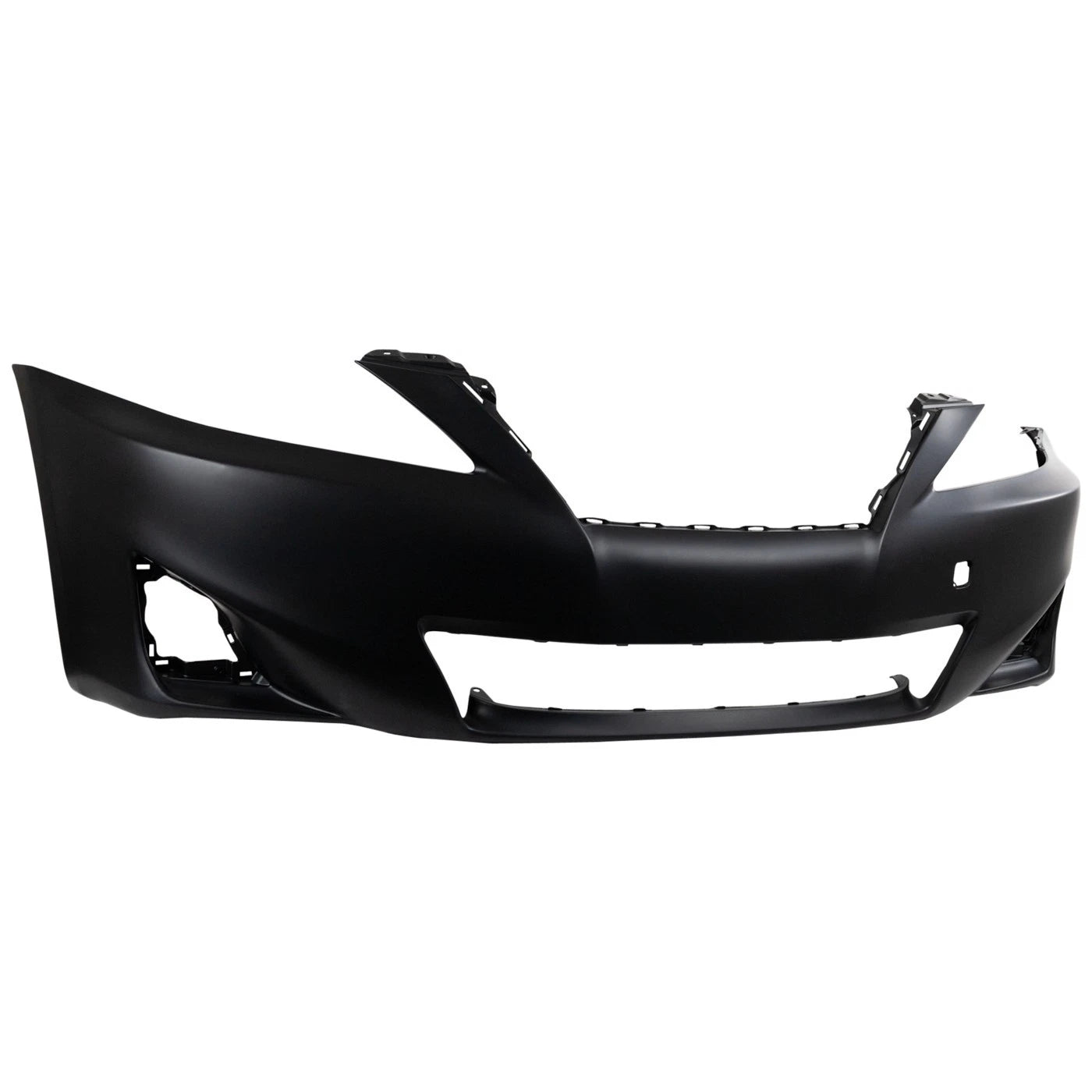 Primed Front Bumper Cover 5211953979 LX1000212 Replacement For Lexus IS250 IS350 2011 2012 2013 with Fog Lamp Holes Primed