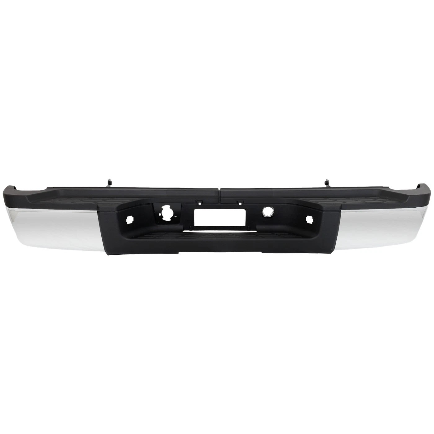 Primed Step Bumper 31013 22932801 GM1103164 Replacement For Chevrolet Silverado 2500HD 3500HD 2011 2012 2013 2014 Replacement For GMC Sierra 2500HD 3500HD 2011-2014 Rear Chrome