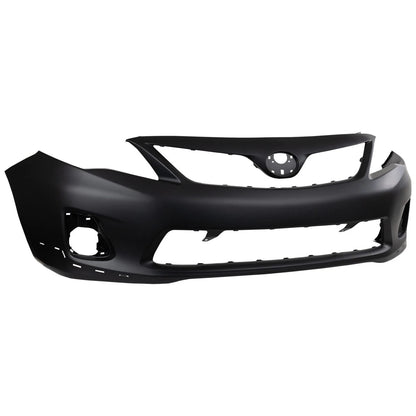 Primed Bumper Cover Fascia Front 5211903902 TO1000373 Replacement For Toyota Corolla 2011 2012 2013 Primed