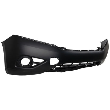 Primed Front Bumper Cover 620223KA0H NI1000288 Replacement For Nissan Pathfinder 2013 2014 2015 2016 Primed Top With Tow Hook Hole