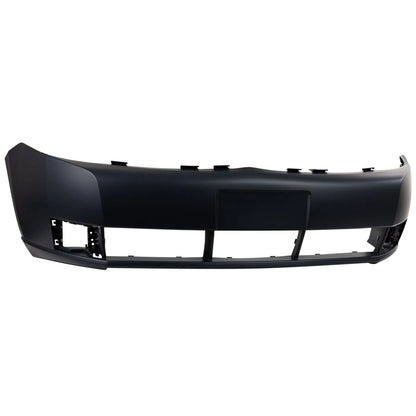 Primed Front Bumper Cover 8S4Z17D957APTM FO1000634 Replacement For Ford Focus 2008 2009 2010 2011 With Fog Lamp Holes Primed
