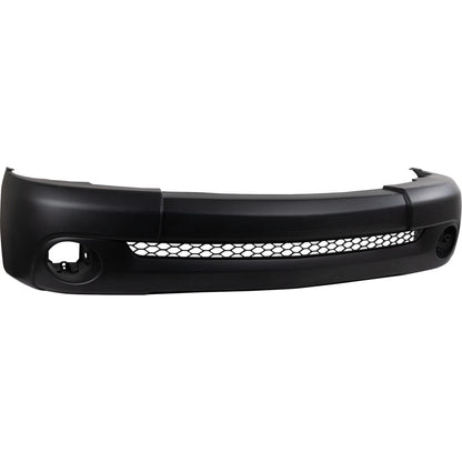 Primed Front Bumper Cover 521190C050 TO1000254 Replacement For Toyota Tundra 2003 2004 2005 2006 Base Model Regular Cab Primed