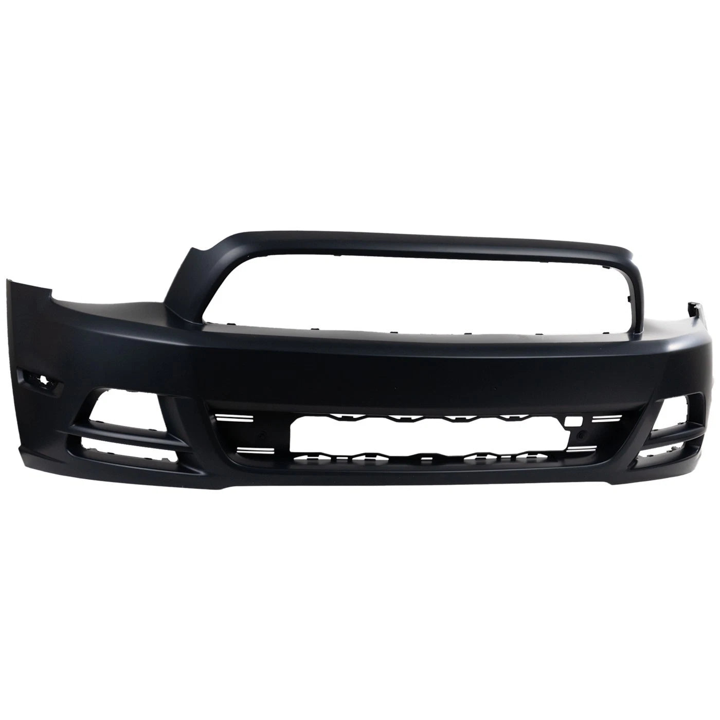Primed Front Bumper Cover DR3Z17D957ABPTM FO1000670 Replacement For Ford Mustang 2013 2014  Boss 302 Base GT Primed