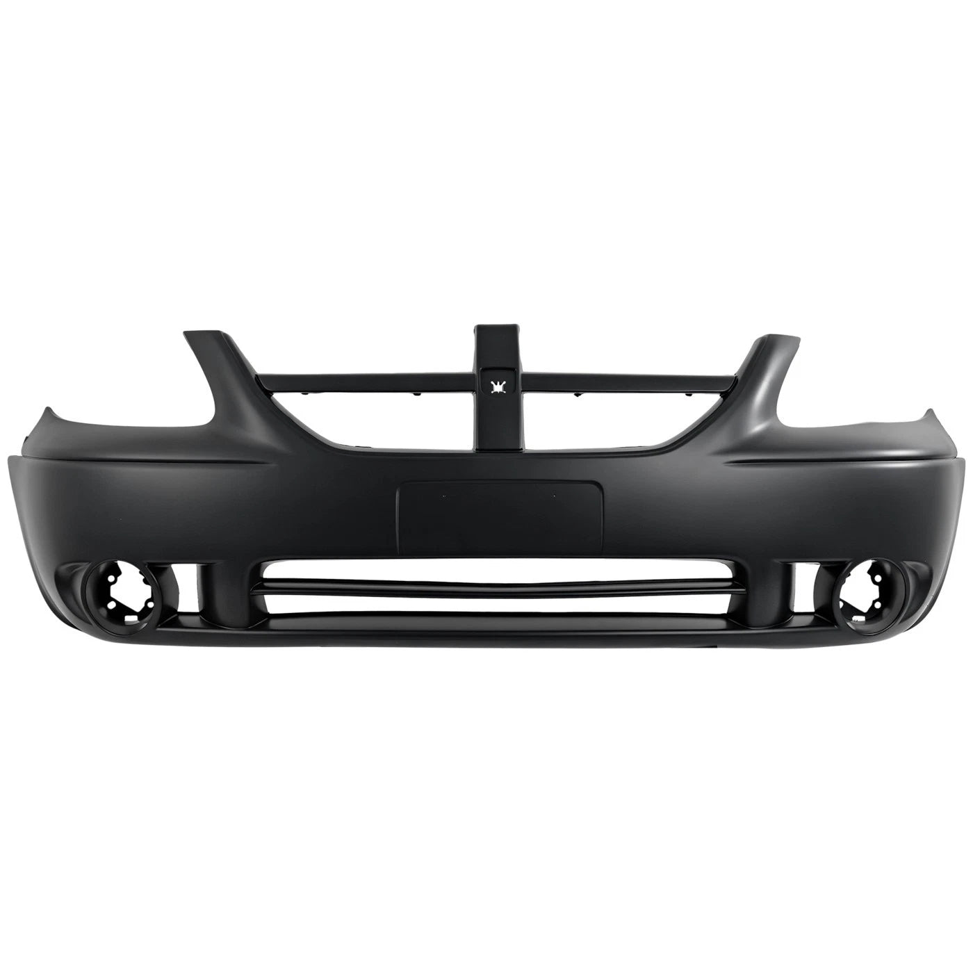 Primed Front Bumper Cover 5139118AA CH1000430 Replacement For Dodge Grand Caravan 2005 2006 2007 with Fog Lamp Holes Primed