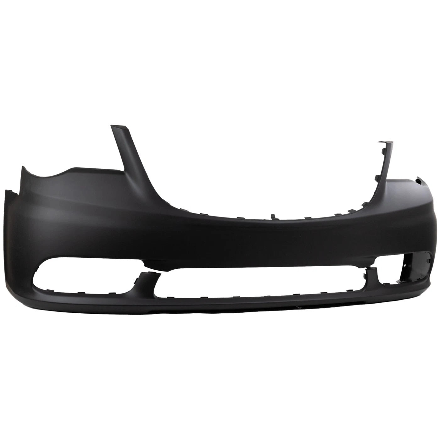 Primed Front Bumper Cover 68088967AA CH1000990 Replacement For Chrysler Town & Country 2011 2012 2013 2014 2015 2016 with Fog Lamp Holes Primed