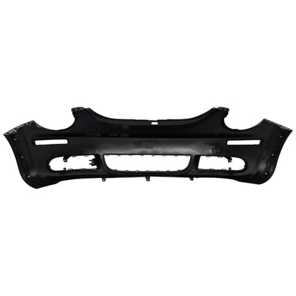 Primed Front Bumper Cover 1C0807079AGRU VW1000166 Replacement For Volkswagen Beetle 2006 2007 2008 2009 2010 with Fog Lamp Holes Primed