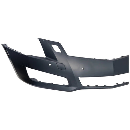 Primed Bumper Cover 22878679 GM1000938 Replacement For Cadillac ATS 2013 2014 with Headlight Washer Holes Front