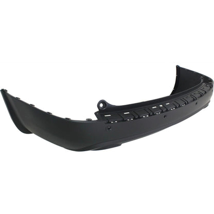 Primed Bumper Cover 25992108 GM1100810 Replacement For Buick Enclave 2008 2009 2010 2011 2012 Rear with Parking Aid Sensor Holes Primed